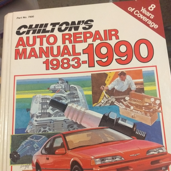 Chilton's Auto Repair Manual 1983-1990 - Picture 1 of 2